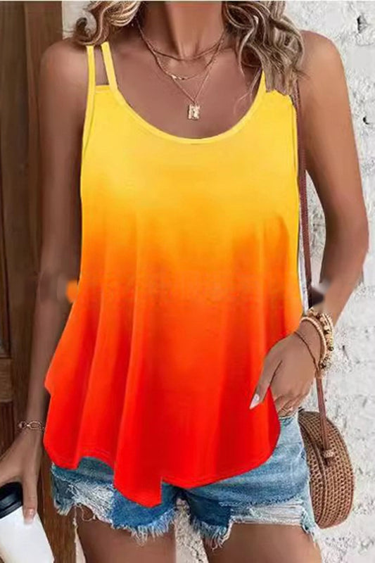 Versatile Summer Ombre Top for Women