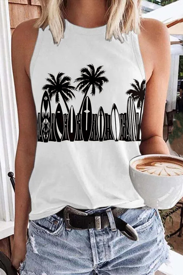 Personalized Printed Vacation Cotton Vest