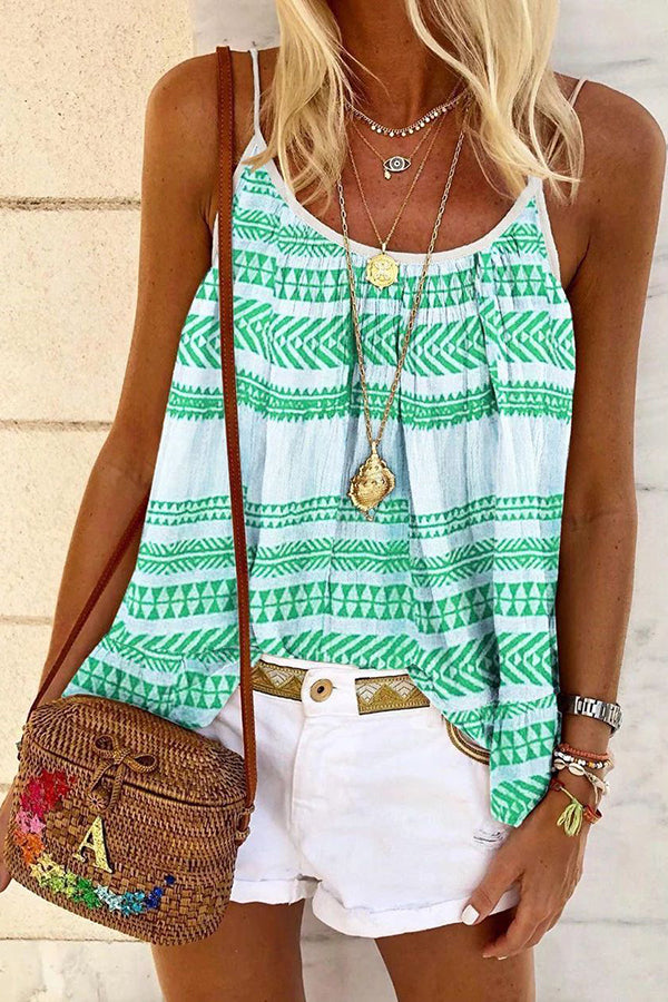 Bohemian Ethnic Style Camisole Top