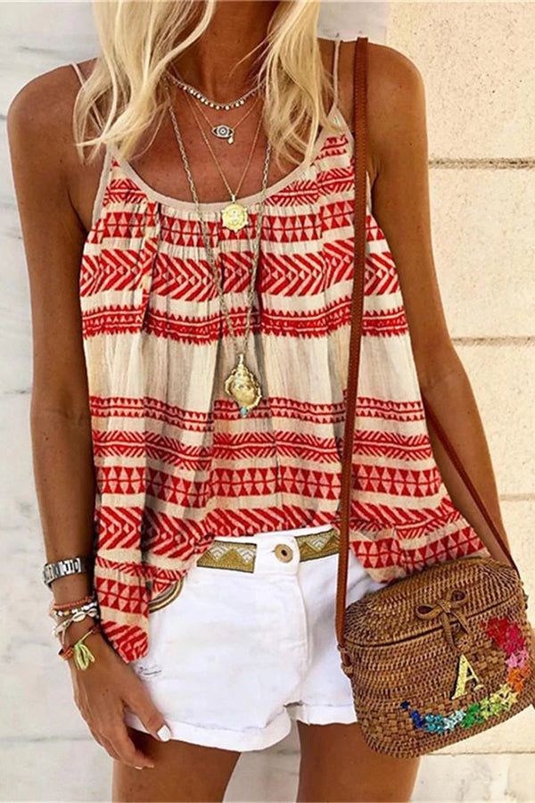 Bohemian Ethnic Style Camisole Top