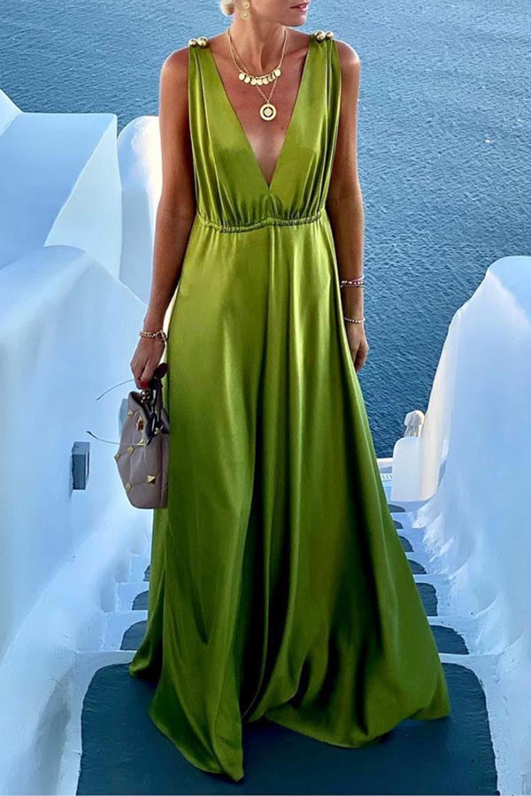 Sexy Vacation Maxi Dress