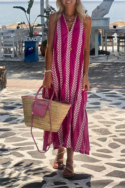 Elegant Loose Bohemian Beach Dress