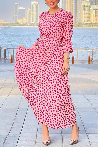 Heart Polka Dot Date Dress