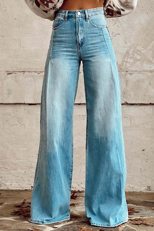 Retro Wide Leg Jeans