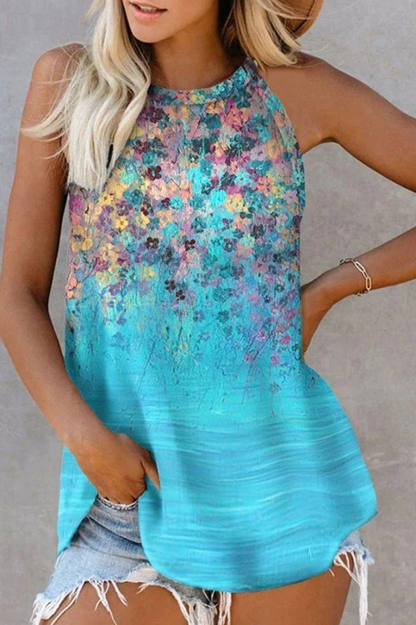 Casual Printed Vest