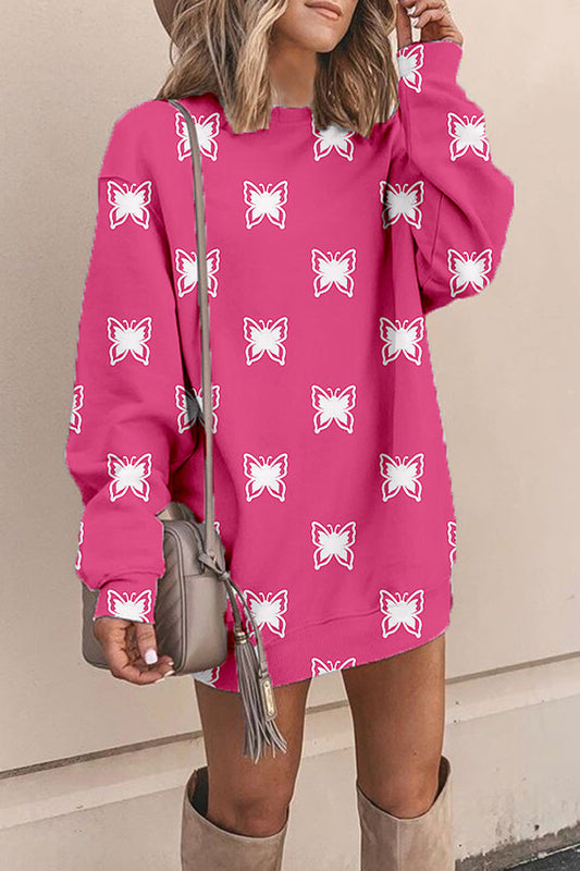 Barbie Pink Bow Print Sweatshirt