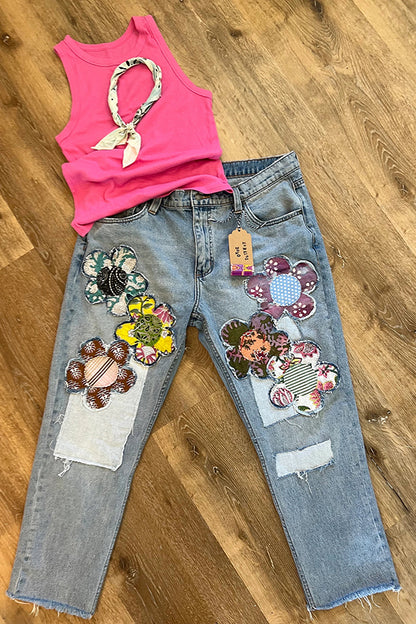 Flower Patch Jeans