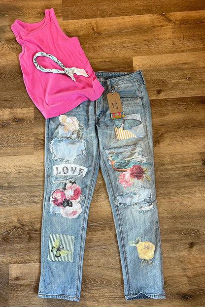 Flower Patch Jeans