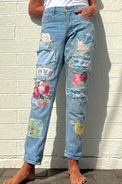 Flower Patch Jeans