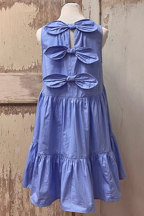 Periwinkle Bow Dress