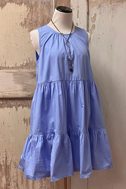 Periwinkle Bow Dress