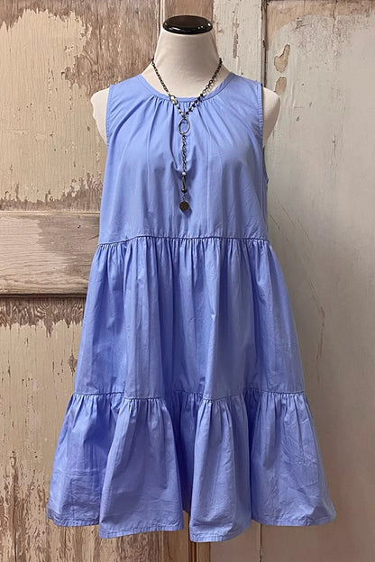 Periwinkle Bow Dress