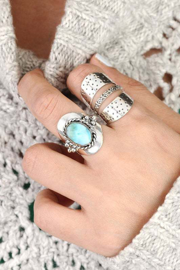 Bohemian Emerald Ring